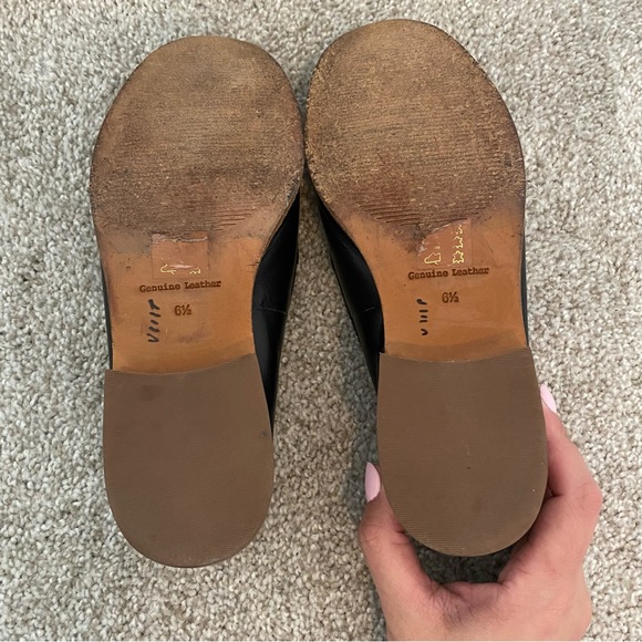 Madewell Black Leather Loafers - Picture 6 of 6